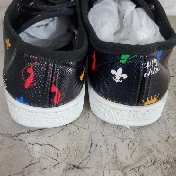 Baby Phat Signature Canvas Tie up sneakers - Picture 4 of 6